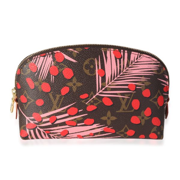 117947 fv 7279ae7f 90bf 433b a6b4 3b9f387dd33b Louis Vuitton Sugar Poppy Jungle Dots Monogram Canvas Cosmetic Pouch