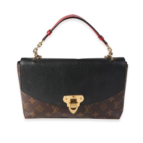 117960 fv Louis Vuitton Monogram Canvas Black Cowhide Saint Placide