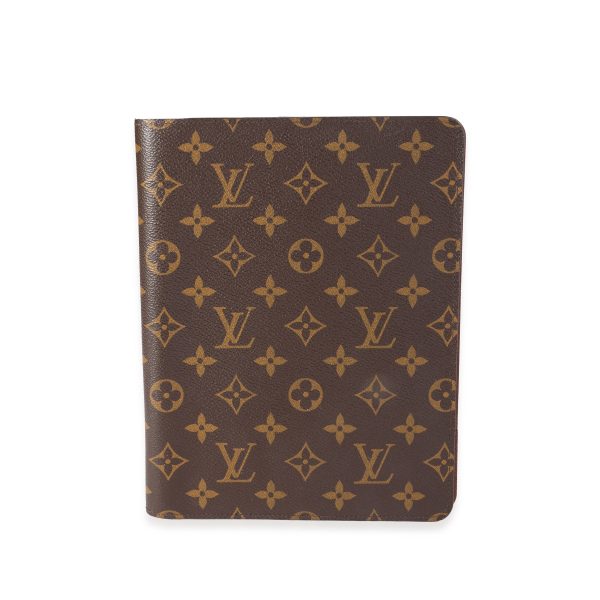 117988 fv 1804359c 63be 4e1d 8847 22067323aec4 Louis Vuitton Monogram Canvas Desk Agenda Cover