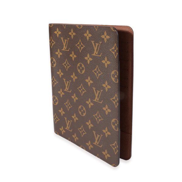 117988 sv 1cc456e0 7154 4159 be15 b1671c7c9ffa Louis Vuitton Monogram Canvas Desk Agenda Cover