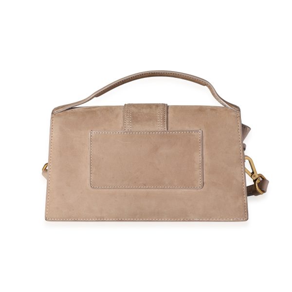 118056 pv Jacquemus Taupe Nubuck Le Bambino Bag