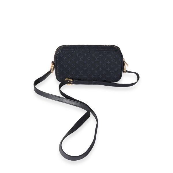 118069 pv Louis Vuitton Navy Monogram Mini Lin Juliette Crossbody Bag