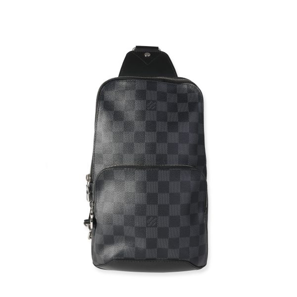 118077 fv Louis Vuitton Damier Graphite Canvas Avenue Sling Bag