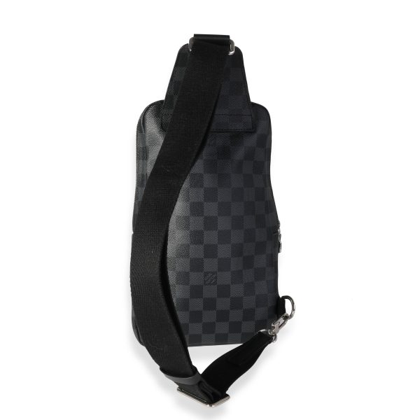 118077 pv Louis Vuitton Damier Graphite Canvas Avenue Sling Bag