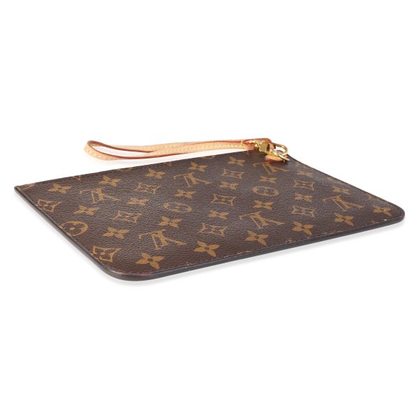 118132 clasp Louis Vuitton Monogram Canvas Neverfull Pochette