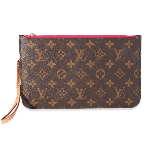 118132 stamp Louis Vuitton Monogram Canvas Neverfull Pochette