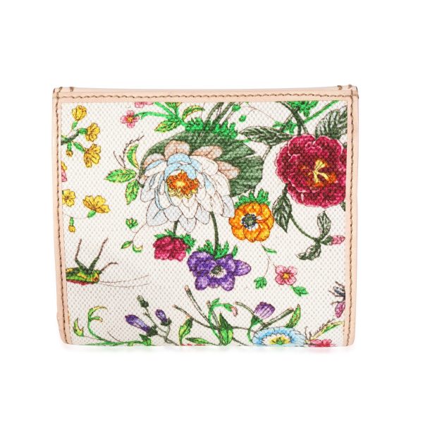 118154 pv e39b443c 250d 451f b5c7 7c2f7fb79cc4 Natural Leather Flora Canvas Trifold Compact Bamboo Wallet