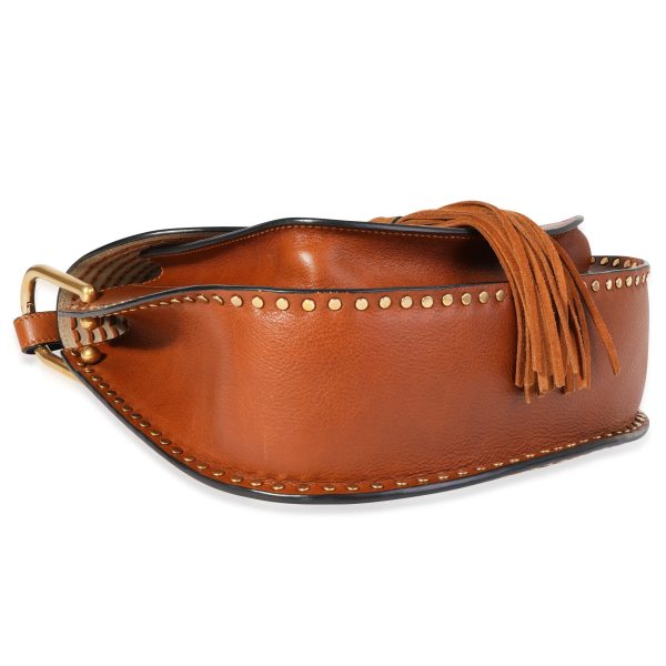 118224 av fdd54661 1b66 4736 90c2 58b22d57b612 Chloe Caramel Smooth Leather Whipstitch Hudson Bag