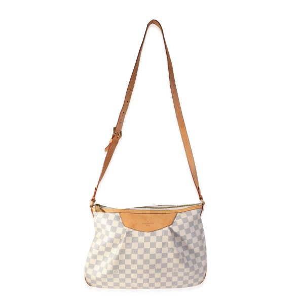 118229 bv Louis Vuitton Damier Azur Canvas Siracusa MM