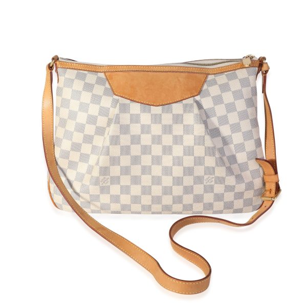 118229 pv Louis Vuitton Damier Azur Canvas Siracusa MM