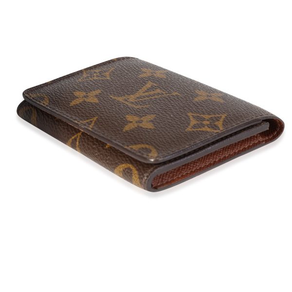 118239 stamp 611f1708 a62f 414c a840 28edbc85c3ac Louis Vuitton Monogram Canvas Business Card Holder