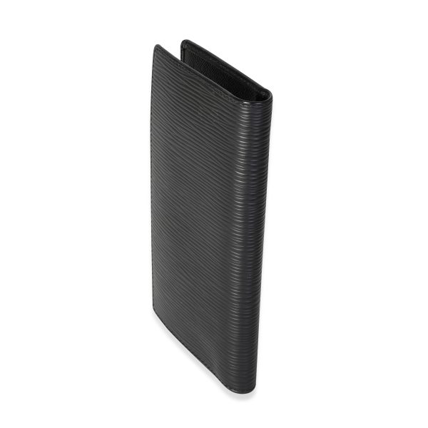 118242 pv ea56456e ba2e 457a b668 ea1816aea7ab Louis Vuitton Black Epi Leather Vertical Wallet