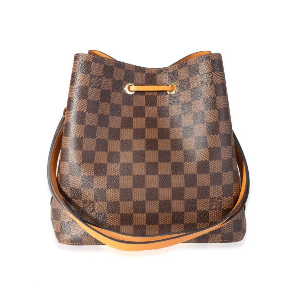 118290 pv 6033fc97 d9c3 43e9 aefd f169f494ba64 Louis Vuitton Safran Yellow Leather Damier Ebene NéoNoé MM