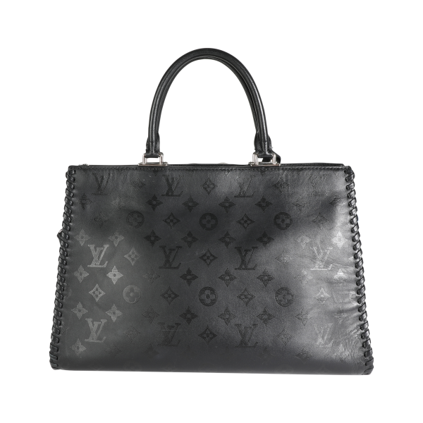 118461 pv c3d0cbe9 0abc 4b02 8eb2 91f260b002f7 Louis Vuitton Black Monogram Leather Very Zipped Tote