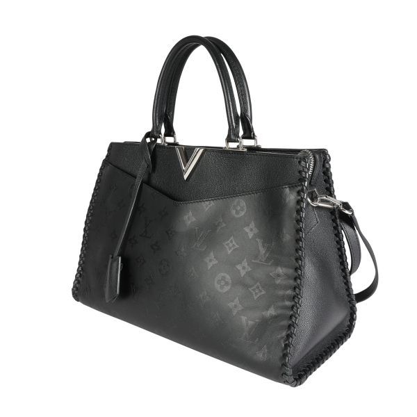 118461 sv 6bb3df9f 6697 495e b3f6 37b25a7f4ac4 Louis Vuitton Black Monogram Leather Very Zipped Tote