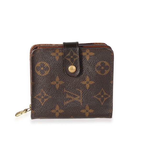 118476 fv Louis Vuitton Monogram Canvas Compact Wallet