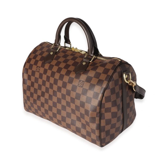 118499 sv Louis Vuitton Damier Ebene Canvas Speedy Bandoulière 30