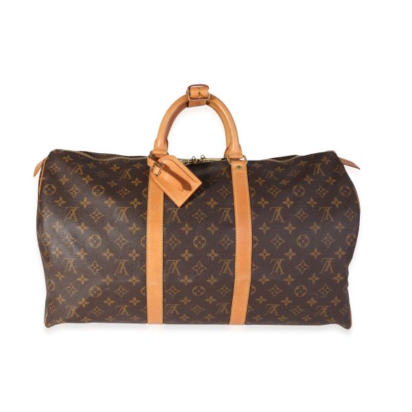 118517 fv bafbf026 ca25 4414 96fe d2b116ba17a0 Louis Vuitton Monogram Canvas Keepall 50