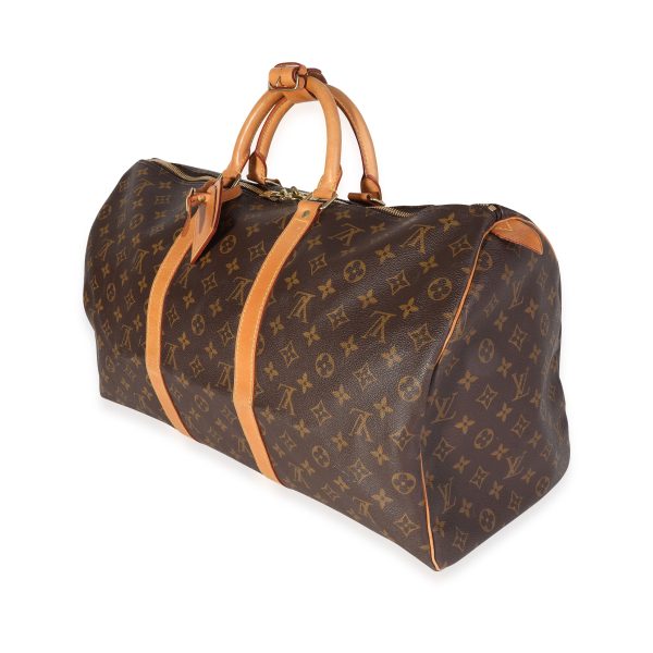 118517 sv 37953f4e 04c8 4daa bac7 91135b16daa4 Louis Vuitton Monogram Canvas Keepall 50