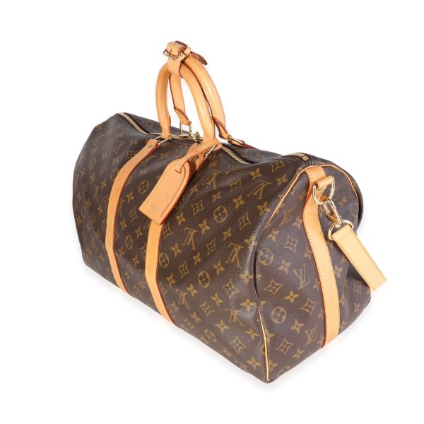 118520 sv 9054c777 b4e4 43b1 9203 6583f756ebd1 Louis Vuitton Monogram Canvas Keepall Bandoulière 45