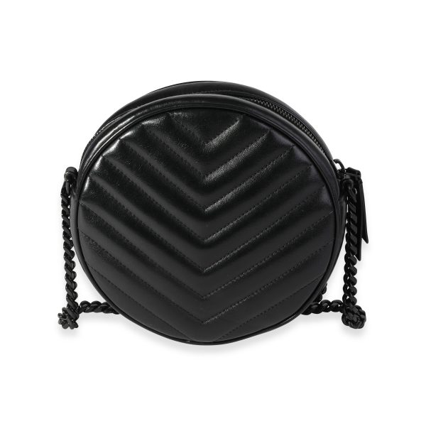 118524 pv Saint Laurent So Black Matelassé Leather Jade Crossbody Bag