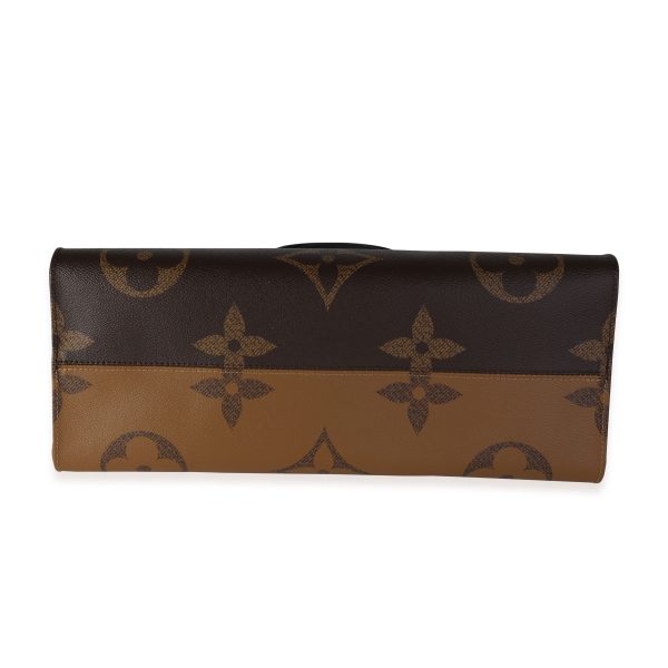 118541 stamp 89ed3c78 3748 4429 b9d5 51234811ff61 Louis Vuitton Brown Monogram Monogram Reverse Canvas Onthego GM