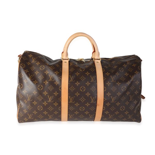 118547 pv Monogram Canvas Keepall Bandoulière 50