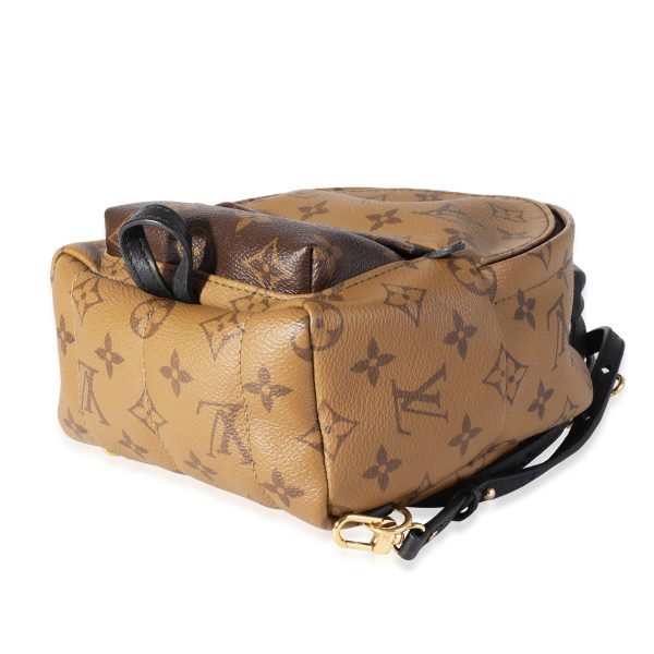 118607 stamp 6c1a4b33 3a52 49a7 b057 a2b60243c2eb Louis Vuitton Monogram Monogram Reverse Canvas Palm Springs Mini Backpack