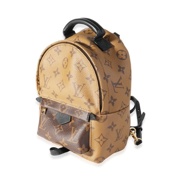 118607 sv 9b706609 9d93 4512 9a33 2bcd7b5faea4 Louis Vuitton Monogram Monogram Reverse Canvas Palm Springs Mini Backpack