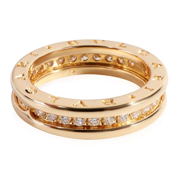 118616 pv BVLGARI BZero1 Diamond Ring in 18k Yellow Gold 045 CTW