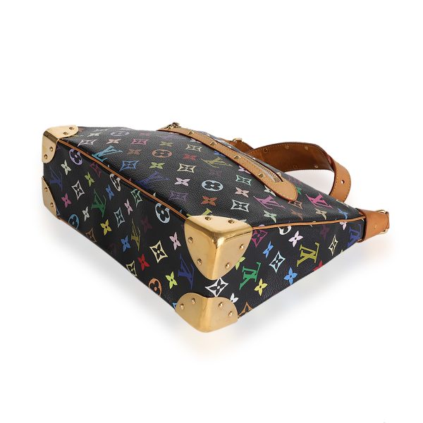 118783 bv Louis Vuitton x Takashi Murakami Monogram Multicolore Boulogne Black