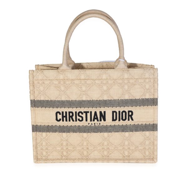 118797 fv Dior Natural Raffia Medium Book Tote