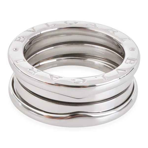 118857 fv BVLGARI Bzero1 3 Spiral Ring in 18k White Gold