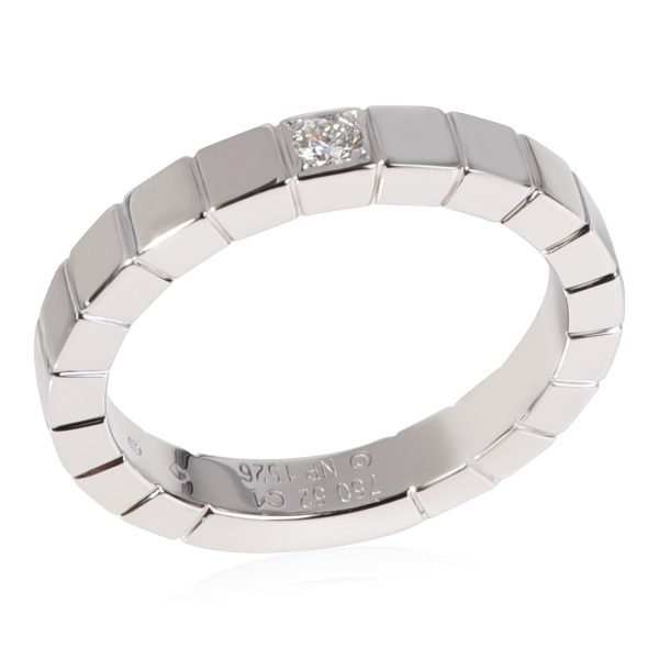 118858 av Cartier Lanieres Diamond Band in 18k White Gold 006 CTW