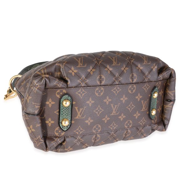 118913 clasp Louis Vuitton Monogram Canvas Python Etoile Exotique Bag