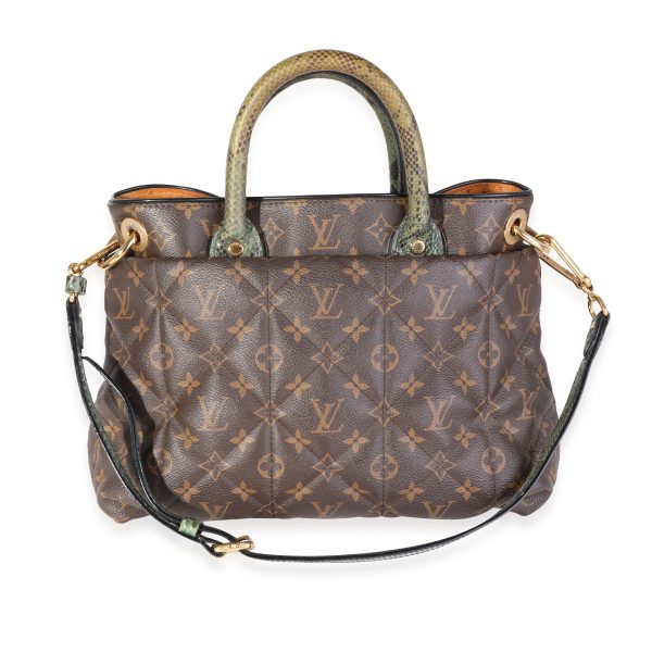 118913 pv Louis Vuitton Monogram Canvas Python Etoile Exotique Bag