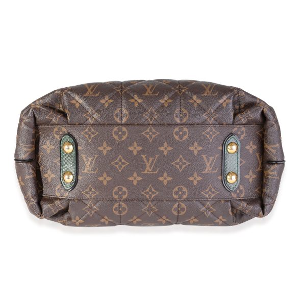 118913 stamp Louis Vuitton Monogram Canvas Python Etoile Exotique Bag