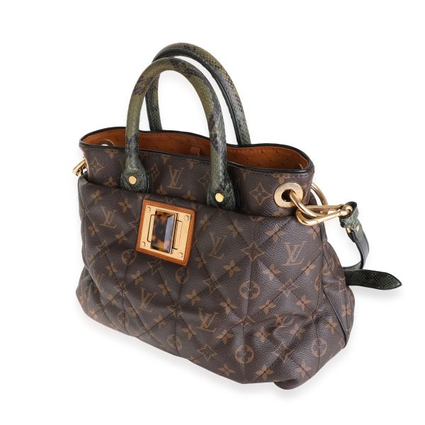 118913 sv Louis Vuitton Monogram Canvas Python Etoile Exotique Bag