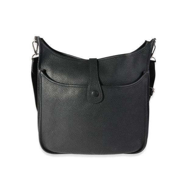 118919 pv 53286e3c b728 4a44 bbea 81b128017d97 Herm√®s Black Cl√©mence Evelyne III 29 PHW