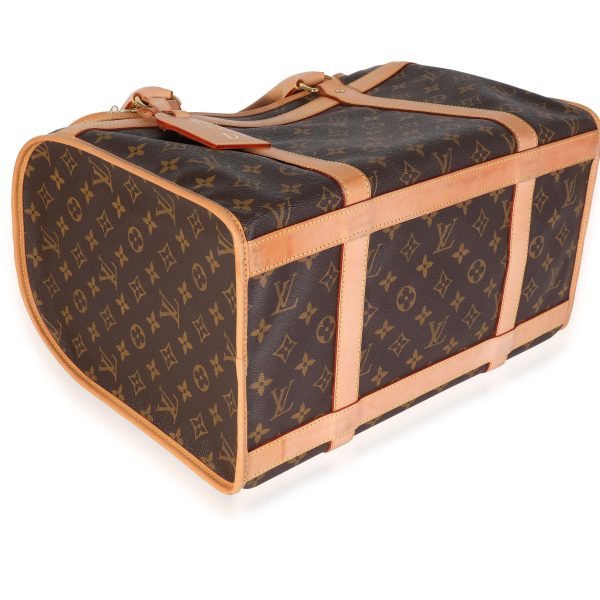 119001 box Louis Vuitton Monogram Canvas Dog Carrier 40