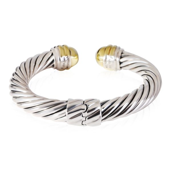 119011 bv 021bbb62 1814 42e6 b20f f91d10a3f442 David Yurman Cable Classic Bracelet in 14k Yellow GoldSterling Silver