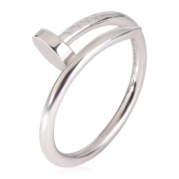 119040 bv Cartier Juste Un Clou Ring in 18k White Gold