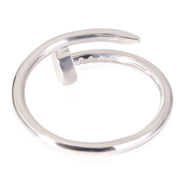 White Gold Fashion Ring Cartier Juste Un Clou Ring in 18k White Gold