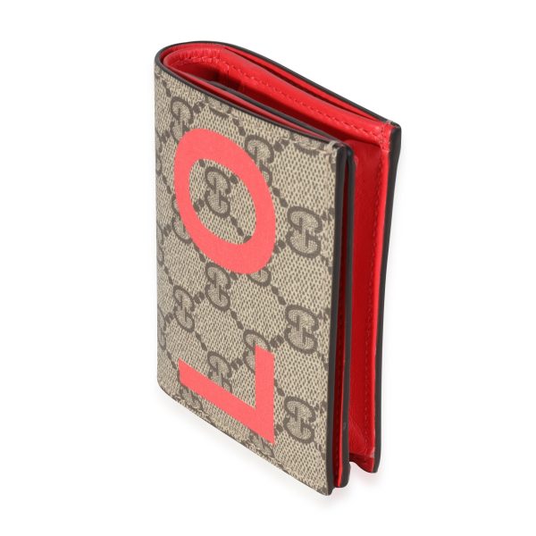 119085 sv Gucci GG Supreme Valentines Day Card Holder