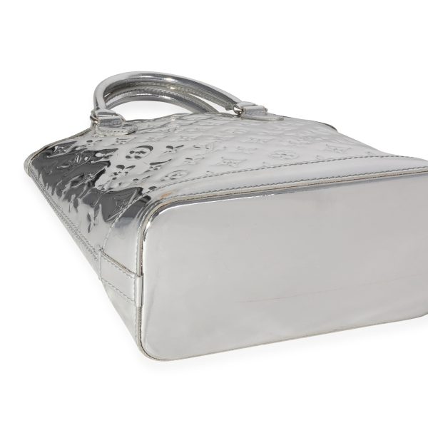 119092 box Louis Vuitton Silver Monogram Miroir Lockit PM