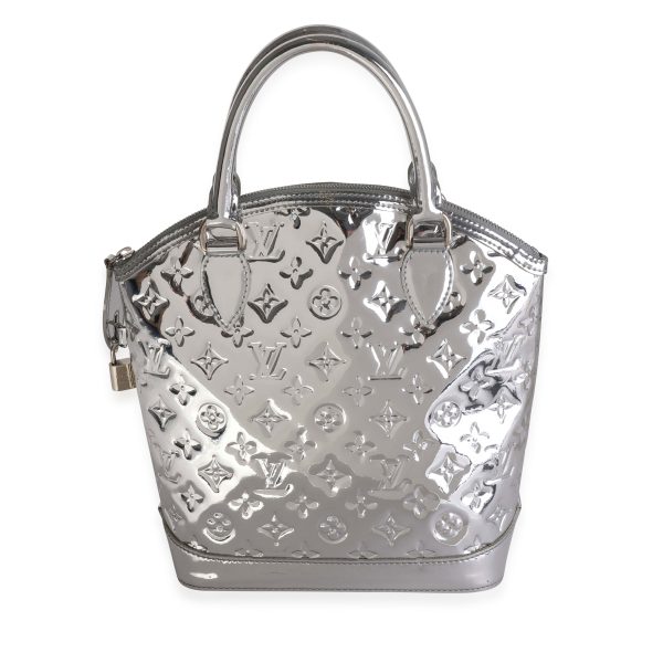 119092 pv Louis Vuitton Silver Monogram Miroir Lockit PM