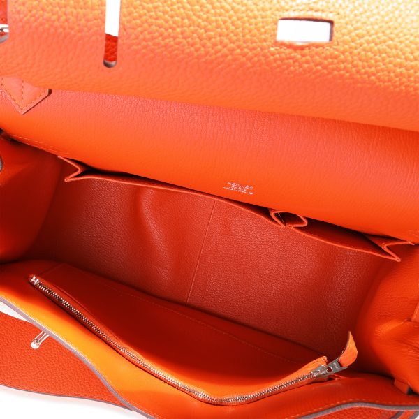 119154 ad1 39881e03 bfc4 4c0c b540 bcb44faf35c6 Hermès Orange Clémence Jypsiere 31 PHW