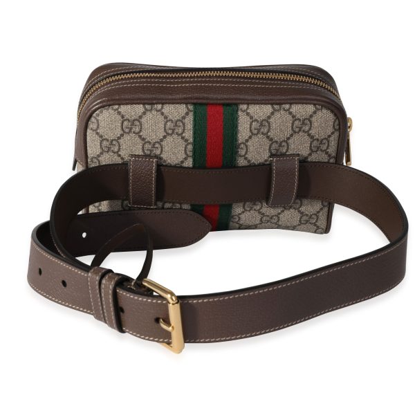 119294 pv 5d0baa0f 3422 4b2c b5e3 9d1cdd11fa64 Gucci Brown GG Supreme Ophidia Small Belt Bag 7530