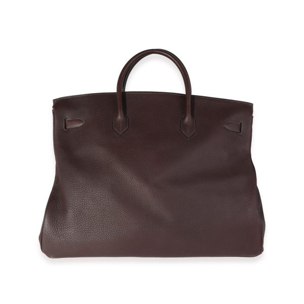 119363 pv 728f1799 abdc 4bdd 839c 16f1a3ba1c23 Herm√®s Chocolat Fjord Birkin 50 PHW