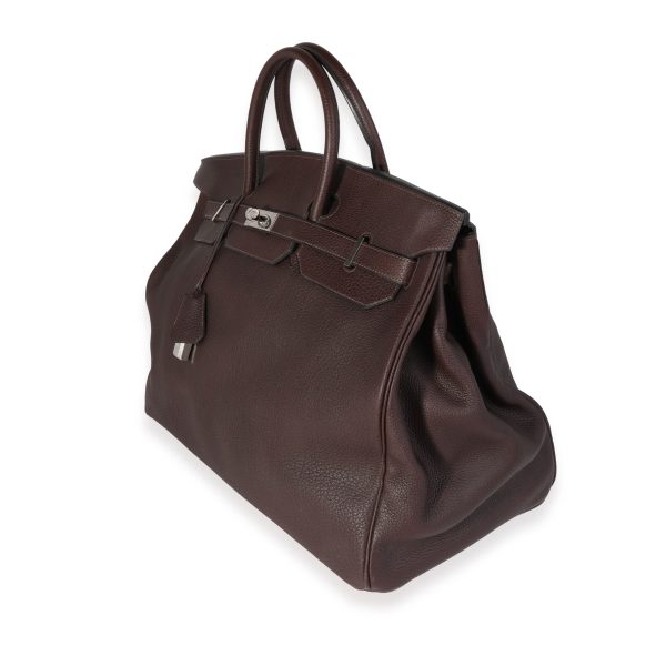 119363 sv 7ce4c3ab 5183 48b1 ba4a 96eb155adf4b Herm√®s Chocolat Fjord Birkin 50 PHW